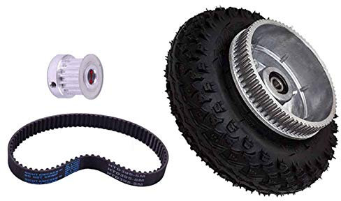 Glakyur 200X50Mm Getriebe Motor StüTze Kit für Longboard Off Road Board Pully Rad