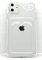 OLIVIA'S PHONES Cases For iPhone 12 (6.1) Clear Entwined White Love Hearts Card Holder Tough Corner Bumper Camera Lens Cover Protective Smartphone Case Covers