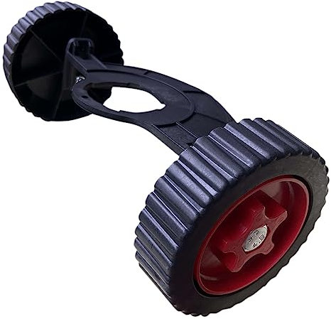 QUINTRA Small Household Mower Wheel Charging Grass Mower Hoe Artifact Wheel Sharpener Small Metal (Black, One Size)