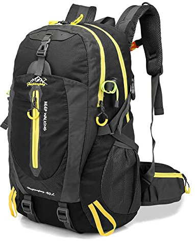 Fesjoy Sac à dos Militaire,40L Étanche Voyage Sac À Dos Camping Randonnée Ordinateur Portable Daypack Randonnée Climb Sacs Arrière pour Hommes Femmes