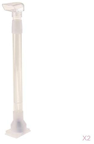 Tiuimk Lot de 2 tubes d'intubation sous gravier pour aquarium