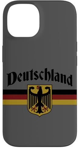 Germany Heritage Gifts Men Women Hülle für iPhone 14 Deutschland Fahne Banner Adler Wappen Vintage Stil Oktoberfest