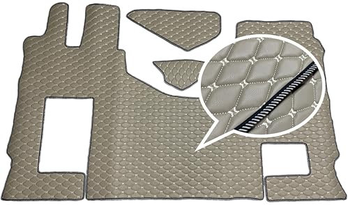 Fußmatten, Automatten LKW Mercedes Actros MP4, MP5 (Beige)