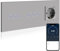 BSEED Doble Interruptor Regulador de luz WiFi con Monitor de Energía Enchufe,Compatible con Alexa y Google Home,Control de APP y Función de Temporizador,10A WiFi Interruptor de luz Atenuador Gris