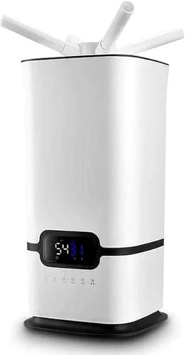 Generic Industrial Humidifier, 16L Commercial Large Whole House Humidifier with Remote Control and Timer, 3 Core Atomizers, White, Plastic, Automatic, for Office Workshop Area Up to 200㎡