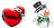 Annmors 925 Sterling Silber Charms Anhänger für Europäische Armbänder Halskette Christmas Ice Snowman Hat mit 5A Zirkonia,Weihnachten,Muttertag,Geschenk anhänger für Frauen Mädchen