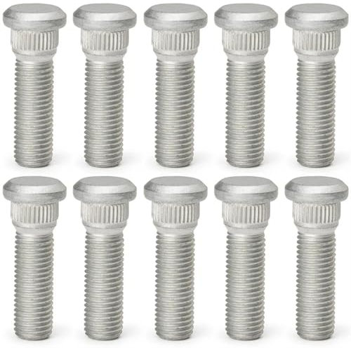 FVGOKMNA Bulloni Cerchio Compatibile con Toyota per Yaris 2007-2015 Bulloni di Montaggio per Ruote E Cuscinetti Bulloni per Mozzi di Ricambio per Auto OEM: 90942-02049 42301-35090