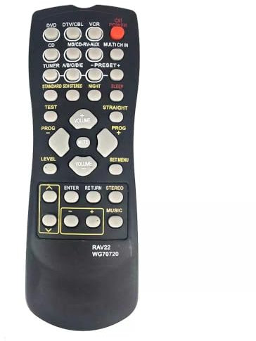 XINFUTE RAV22 WG70720 für Yamaha CD DVD Fernbedienung RX-V350 RX-V357 RX-V359