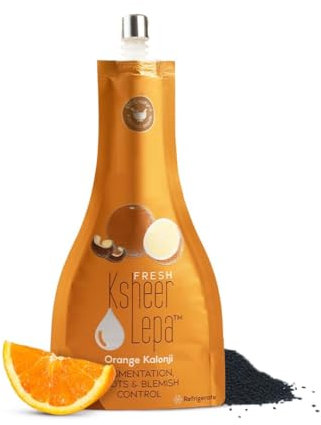 Orange & Kalonji Ksheer Face Pack | Orange Peel Powder Face Mask for Pigmentation, Spots & Blemishes | Natural Herbal Face Pack Powder for Women & Men – 40g