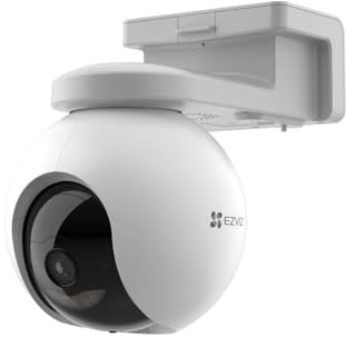 EZVIZ HB8 Pro 4K Kit - Draadloze 4K Beveiligingscamera - met 5W Zonnepaneel - 360° Pan & Tilt - Nachtzicht - AI Detectie - Werkt met Google Assistant & Alexa