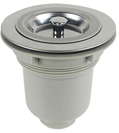 Talea Kitchen Sink 1 1/2-Inch Basket Strainer 114mm Flange Drain Waste with Plug
