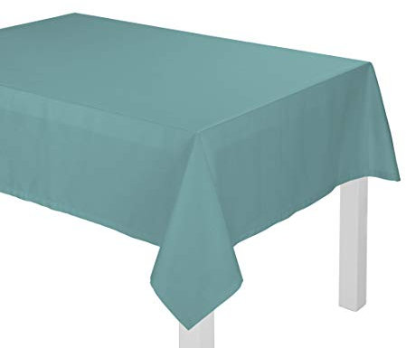 Wirth Newbury Tischdecke, Türkis, 80 x 80 cm