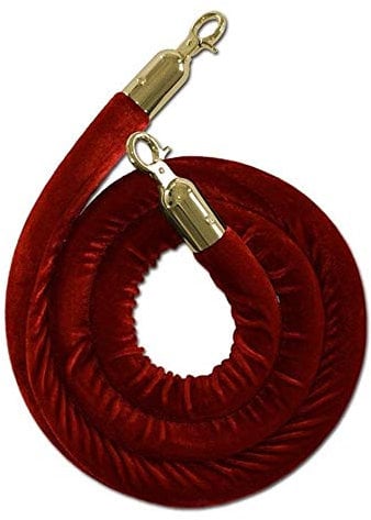 Kanirope® Absperrkordel SAMT Prime 200cm Rot