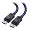 Cable Matters [Certificado VESA] 1,8 m Cable Trenzado DisplayPort 1.4 (Cable DisplayPort a Display Port) con vídeo 8K@60Hz, 4k@240Hz, HDR y DSC