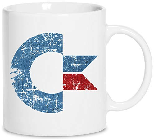 Kommodore C - Jahrgang - Jahrgang Keramik Weiß Tassen Kaffeebecher Cup Mug