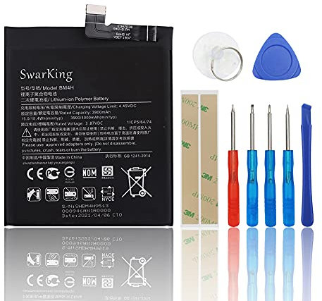 SwarKing Ersatz Akku Kompatibel mit mi 9 pro Mi 9Pro Mi9 Pro BM4H with Toolkit