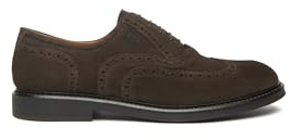 Nero Giardini I500800U Cordones Hombre de Ante, marrón, 40
