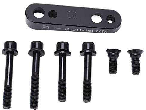 SUNGOOYUE Adaptador de Pinza de Freno de Disco de Bicicleta, Adaptador de Montaje de Pinza de Freno de Disco Plano Duradero Ultraligero para Accesorio de Bicicleta de Carretera(R160)