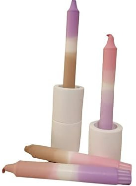 Lichtblick Kerzenmanufaktur/Dip Dye Kerzen/GREDELIN / 4er Set