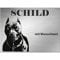 INDIGOS UG - Schilder selbst gestalten Pitbull Terrier - Wunschtext personalisiert - Aluverbundplatte Edelstahllook - ab 20x15 cm - Spruch - Deko Geschenkidee für Ihren Hund - Zaun - Türschild