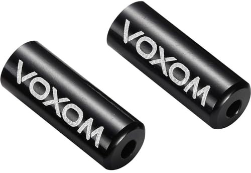 Voxom Anschlaghülsen Ka2 schwarz für Bremszüge (5,1mm), 100 Stk