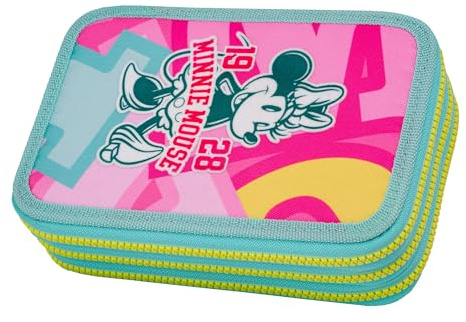 McNeill Etui gefüllt - mit drei Reißverschlüssen - Disney Kollektion 2024 (MINNIE MOUSE)