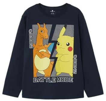 NAME IT Boy Oberteil mit Langen Ärmeln Pokémon | Long Sleeved Top
