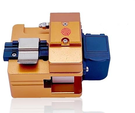 Elfcam® - Fiber Cleaver, Cortador de Fibra Optica de Alta Precisión con 16 Puntos de Corte y 48000 Ranuras (SE-09)