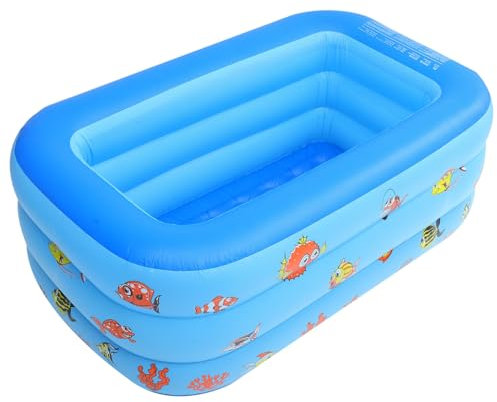 Toyvian 1 Pc Piscina Infantil bañera Inflable Piscinas para Piscina Inflable Piscina Hinchable Bebe Piscina para Juguete de Piscina Cuadrado alberca Tina niño