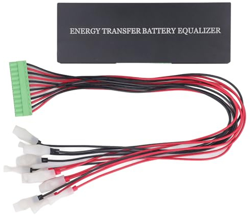 Fafeicy 72V Batterie-Balancer 6S Aktiv-Equalizer für LiFePO4 Lithium Akku mit Verpolungsschutz und Metallgehäuse für Auto Boot Wohnmobil Solaranlage