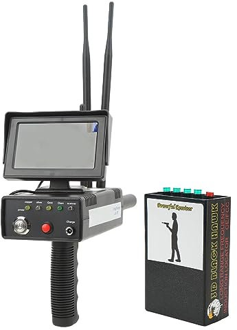 flexman Metalldetektor Set mit Großer Reichweite und Bildschirm, Professioneller Hochpräziser Schatzsucher, Gold Silber Kupfer Tester mit 50 M Tiefe und 1500 M² Reichweite