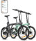 ENGWE E Bike mit APP-Ebike 36V 9.6Ah Akku bis zu 100km, E Bike Klapprad 250W Motor Max 25km/h, Elektrofahrrad 42Nm Drehmomentsensorik & Kohleriemen, E-Bike 3 Stufen-PAS Pendler für Stadt P20