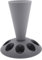 iFutniew Piping Bag Stand with 8 Slots Nozzles, Plastic Pastry Bag Stand for Cake Decorating Kit A