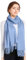 ELF KUCKUCK Schal Damen Winter Baumwolle Winterschal Pashmina, Hell Blau
