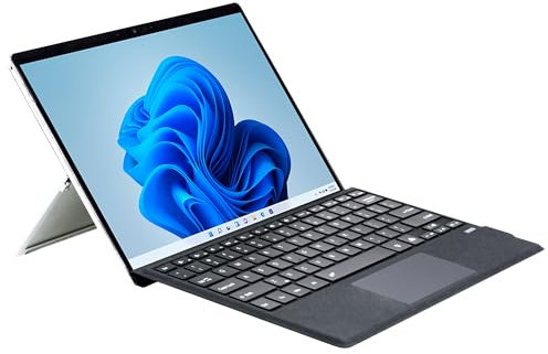 mobee Type Cover for Microsoft Surface Pro 7+/ Pro 7 / Pro 6 / Pro 5 / Pro 4 / Pro 3, Bluetooch Type Keyboard with Multi-Touch Trackpad, Ultra Silm (Charcoal with Backlit)