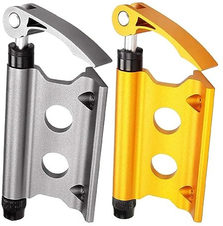 AZIDWERYQ Bike Block Fork Mount Bicycle Front Wheel Holder Fork Rack Fixed Clips for Cycling 2PCS Bike Front Wheel Holder
