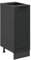 Vicco Apothekerschrank R-Line, Anthrazit Landhaus, 30 cm ohne Arbeitsplatte