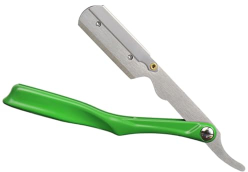 Ipetboom Edelstahl Rasiermesser Mit Faltbarem Design Praktischer Manueller Klingenhalter Für Täglichen Gebrauch Reise Und Friseurbedarf Für Männer Und Bartpflege