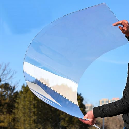 Policarbonato Placas Transparente, Plancha de Policarbonato para Tejados, Marquesinas Exterior, Laminas Tejado, Plastico para Invernadero, Marquesina Exterior, cercas de Balcones, cocheras, toldos