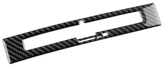 NVNZMFPPW Auto Dekoration Carbonfaser-Zierleistenaufkleber Für Die Zentralverriegelung des Für Mercedes Für Benz SLK R171 2004 2005 2006 2007 2008 2009 2010 Auto Aufkleber(Style A)