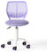 FurnitureR Home Office Stuhl Ergonomischer justierbarer Höhendreher Rolling Computer Executive Stuhl für Home Office Arbeitszimmer, Helllila