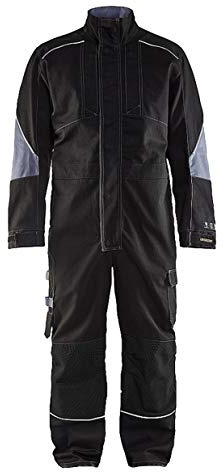 Blaklader 60611516 ANTI-FLAMMEN-OVERALL, Schwarz/ Grau, grootte C60