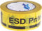 RS PRO ESD Klebebänder, Schwarz, Gelb, 66m x 48mm z.Anwend.für Boden