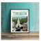 XingChen Artwork Painting 20x30cm ohne Rahmen Poster und Drucke Stars Hollow Poster Inspiriert von Gilmore Girls Wandkunst Bild Wohnzimmer Home Decor
