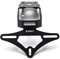 Motorrad-Rückwand für Kawasaki Ninja 650 Z650 2017–2021, Motorrad Kennzeichenhalter, Kotflügel-Eliminator, Halterung mit LED-Kennzeichenbeleuchtung (Z650)