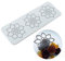 Estera de encaje de silicona, molde de impresión para manualidades de azúcar, decoración de pasteles comestibles, 3 agujeros Mandala