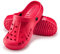 ESTRO Zuecos Sanitarios Mujer Goma - Unisexo Zapatillas Casa Verano Hombre Zuecos Mujer Goma Ligero A78 (39, Rojo)