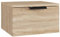 vidaXL Wand Nachttisch Hängend Nachtschrank Nachtkonsole Nachtkommode Schlafzimmer Schrank Kommode Hängeschrank Wandschrank Sonoma-Eiche 34x30x20cm