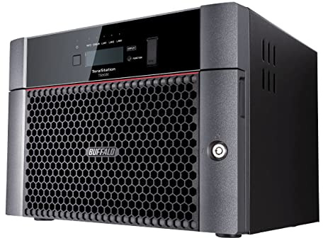 BUFFALO TeraStation 5820DN 8-Bay Business Desktop NAS 160TB (8x20TB) with Hard Drives Included RAID iSCSI Network Storage File Server