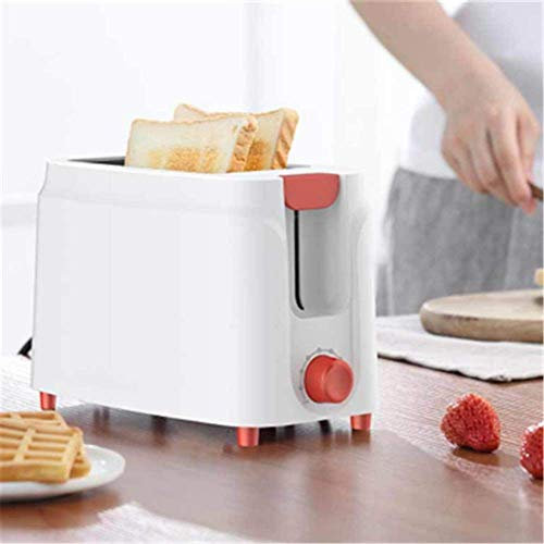 Tostadora Retro Cocina Extra Ancha Horno Tostador Bandeja Extraíble para Migas Tostadora De Pan Estilo Retro Blanco (Color : White, Size : 24.5x13.6x16.1CM) (Color : White, Size :